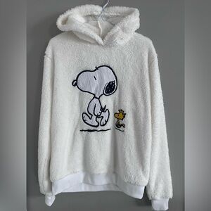 Peanuts Snoopy & Woodstock Hooded Sweater